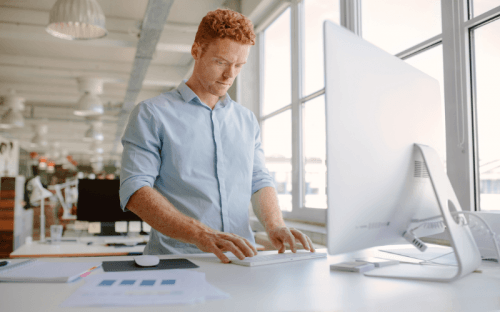 Standing Up Desks - Office Design Trends - StepSpace